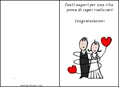 Biglietti Matrimonio